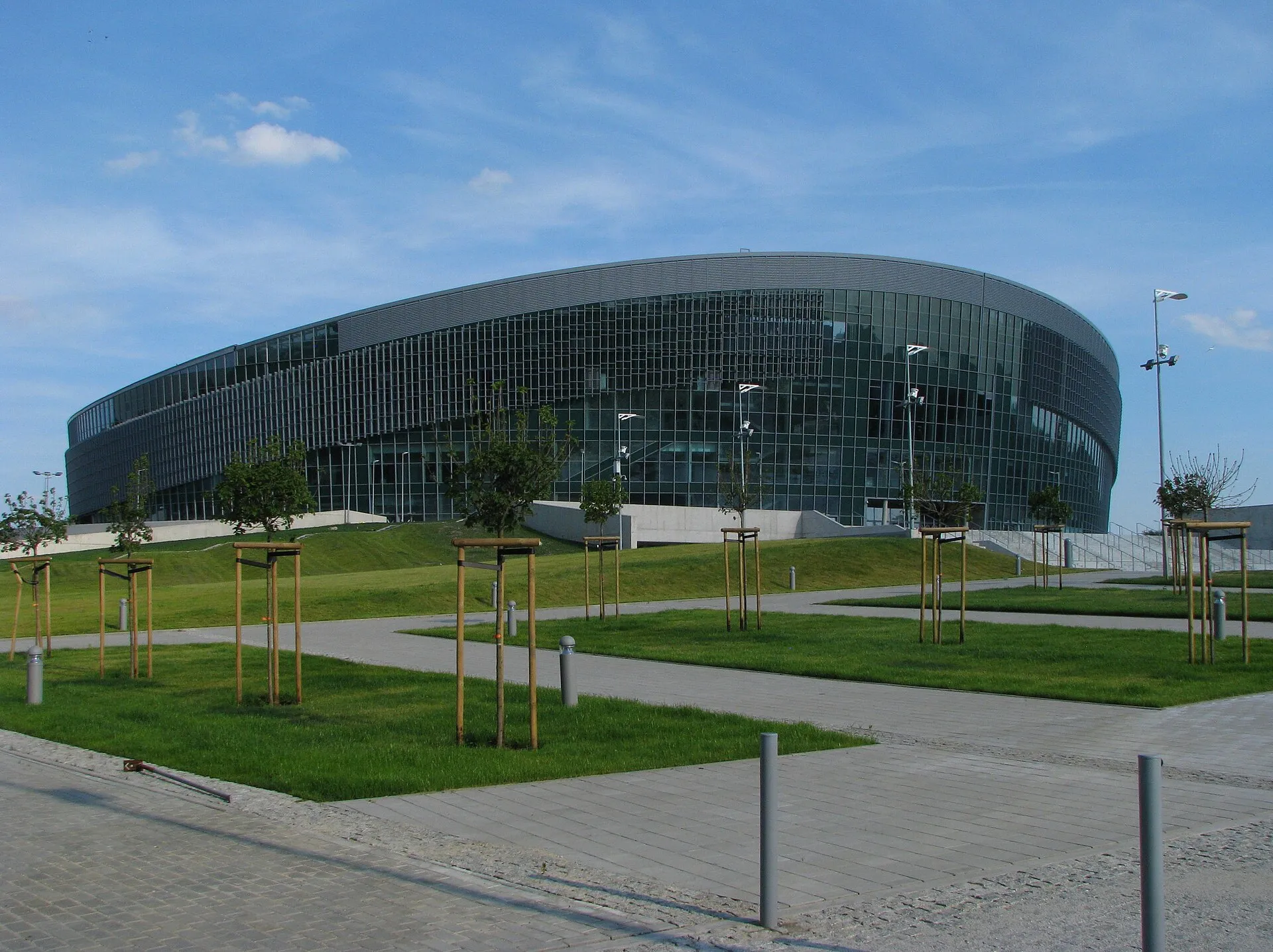 Hala Gliwice przy ulicy Kujawskiej w 2017 roku