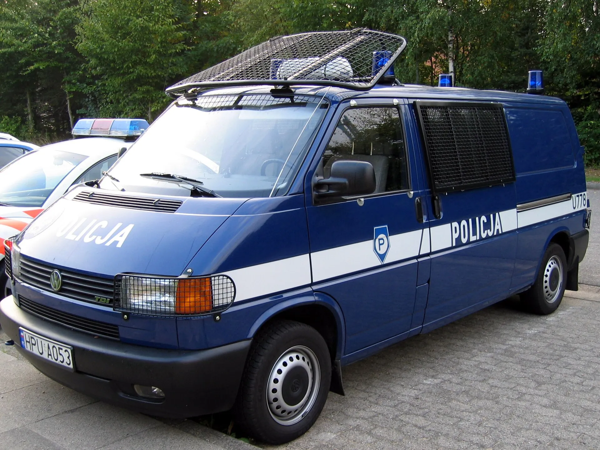 Polish police car 05