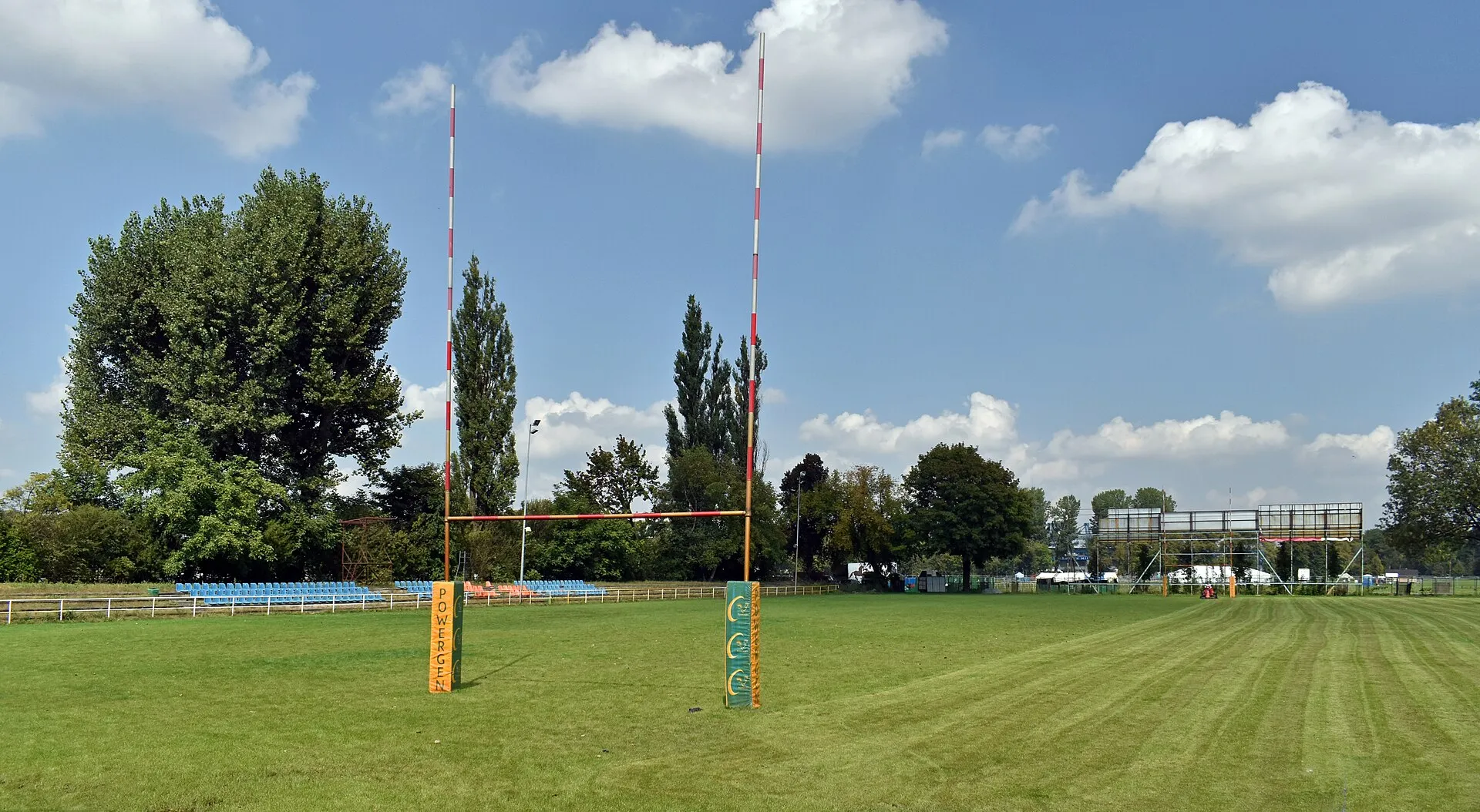 Stadion RzKS Juvenia przy ulicy Na Błoniach w Krakowie w 2018 roku