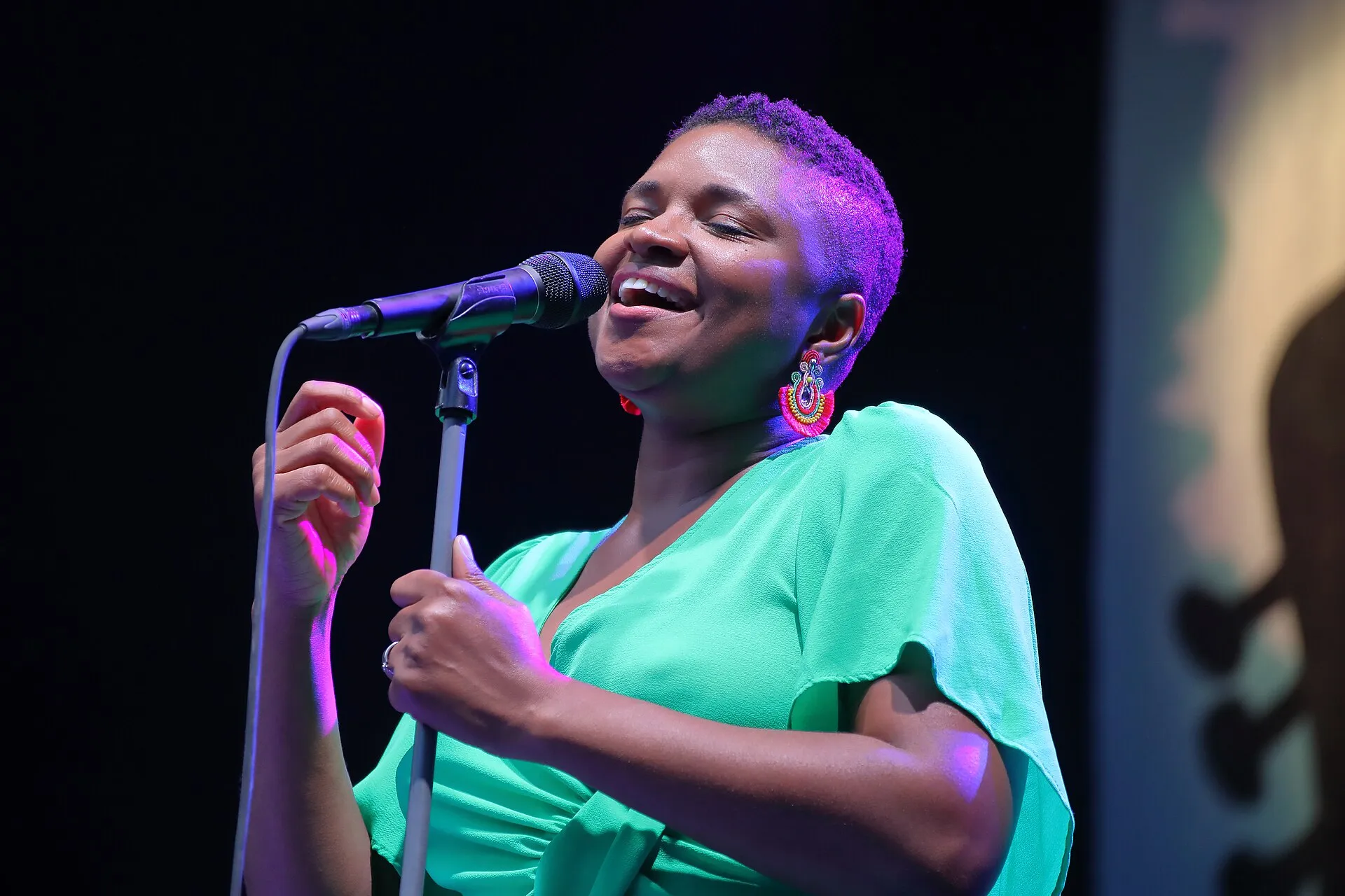 Lizz Wright podczas festiwalu w Rudolstadt w 2019 roku