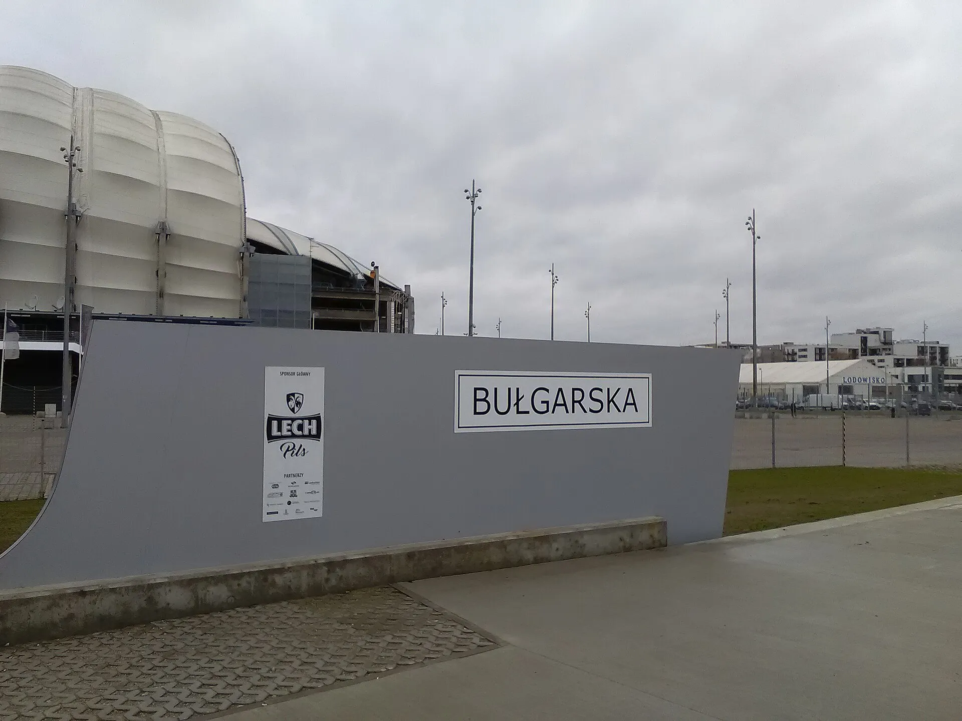 Stadion Miejski przy ulicy Bułgarskiej w Poznaniu w 2016 roku