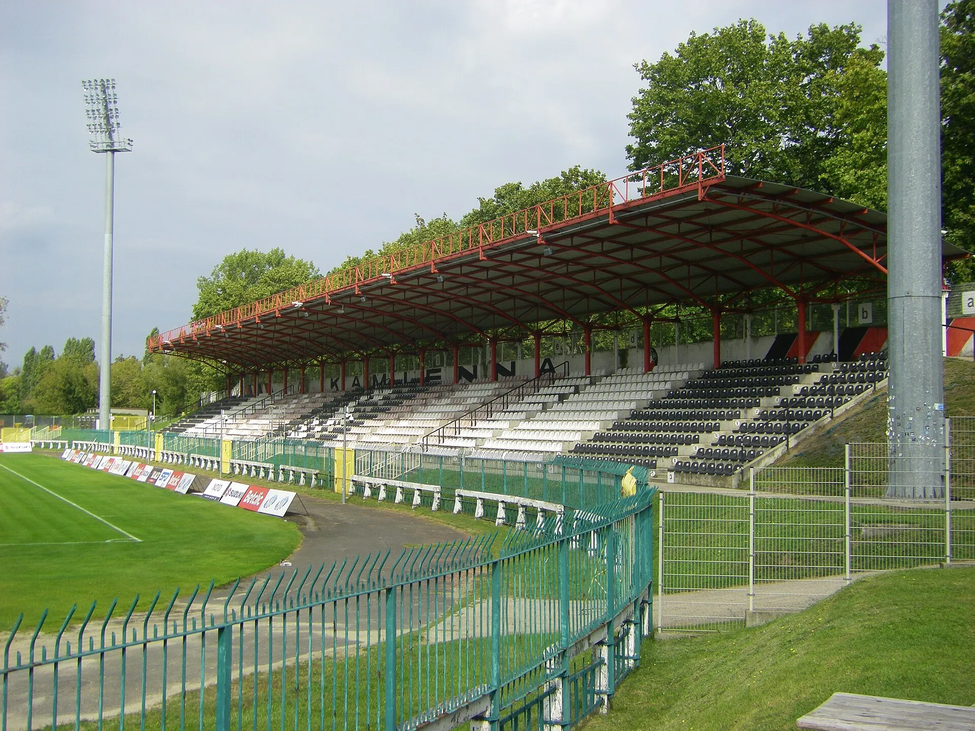 Trybuna stadionu Polonii Warszawa w Warszawie w 2026 roku