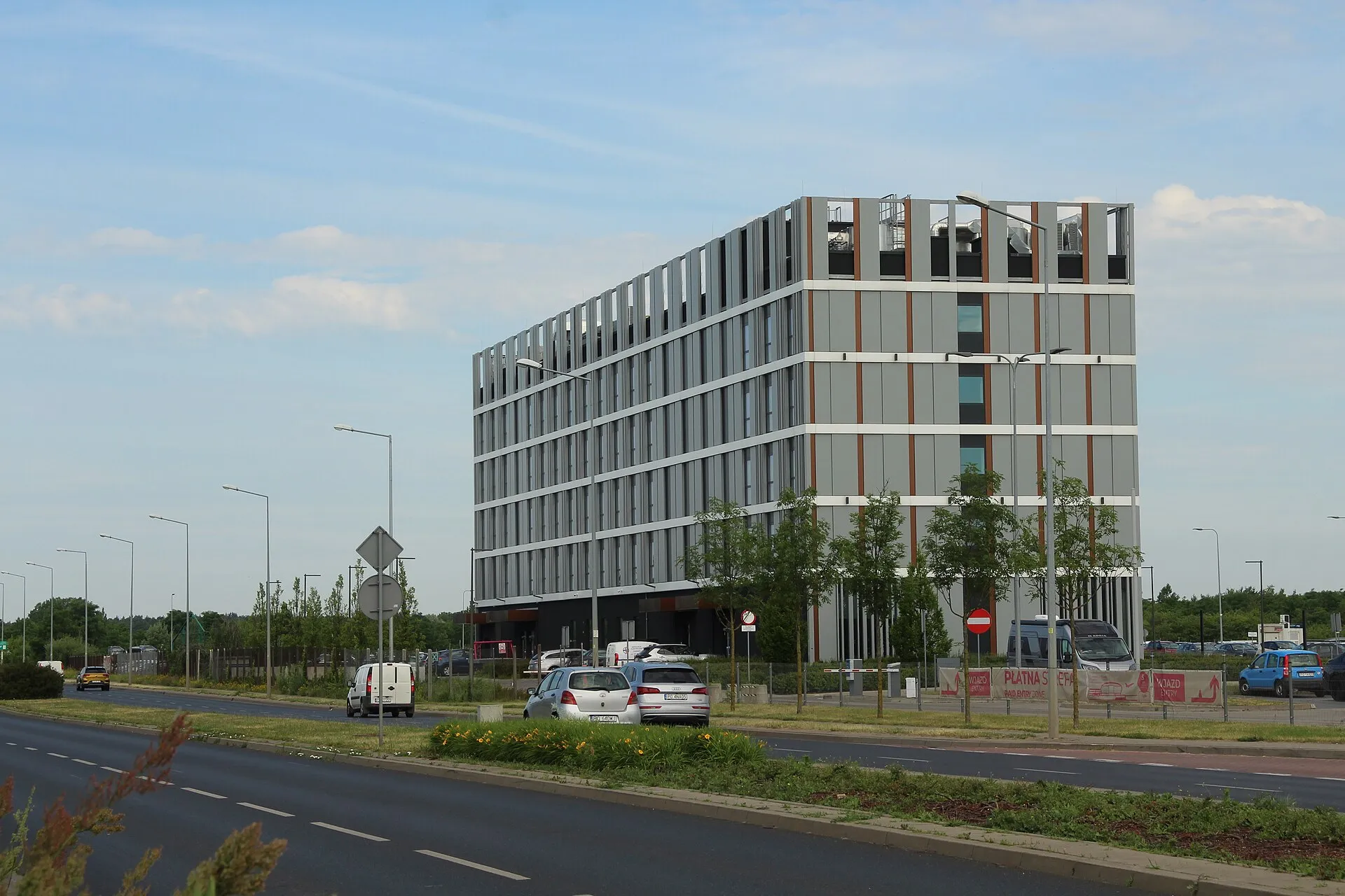 Hotel przy lotnisku Poznań-Ławica w Poznaniu w czerwcu 2024 roku