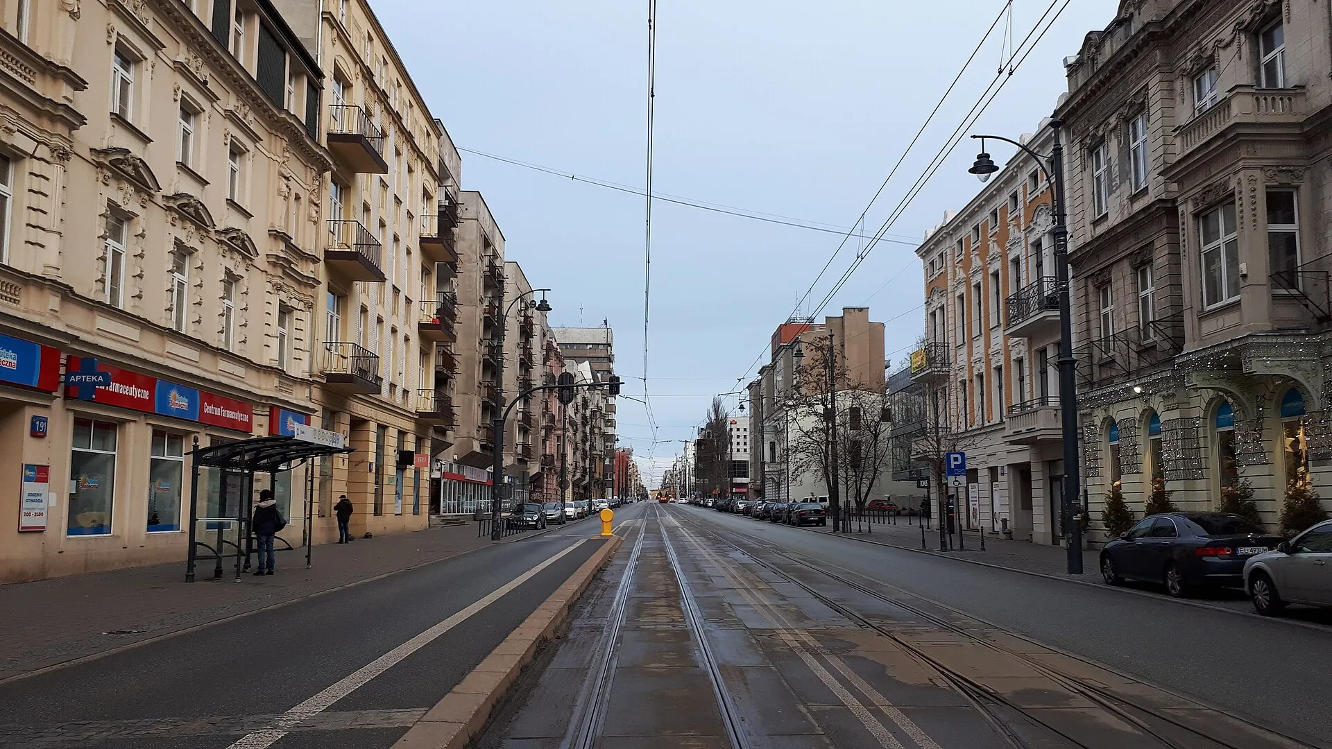 20191215 082016 Piotrkowska Street in Łódź December 2019