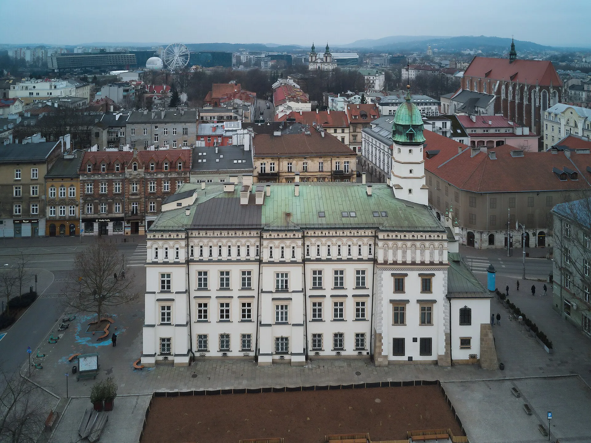 Ratusz dawnego miasta Kazimierza przy placu Wolnica w Krakowie, 2025