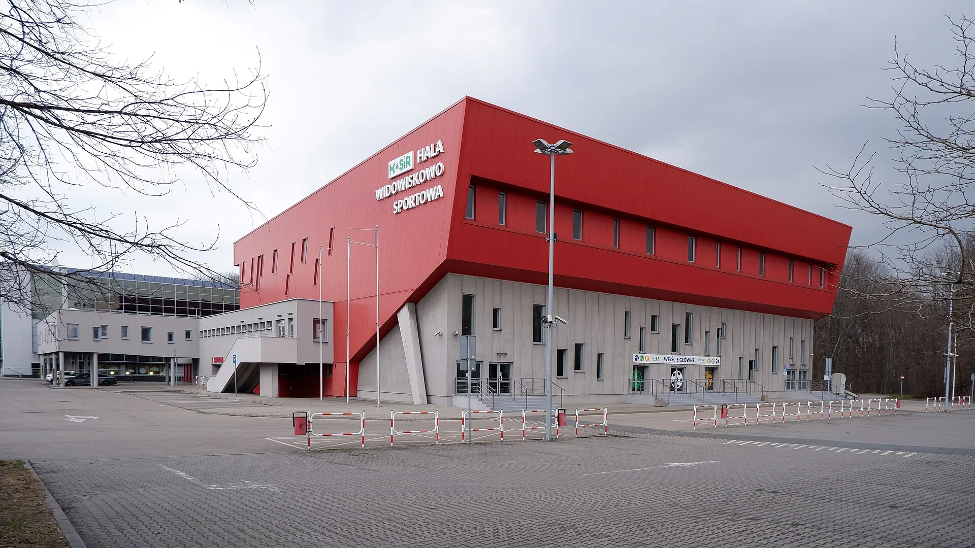Hala widowiskowo-sportowa MOSiR w Boguszowicach w Rybniku w 2022 roku
