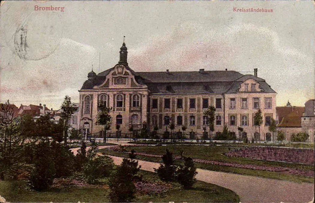 Budynek Akademii Muzycznej w Bydgoszczy w 1906 roku