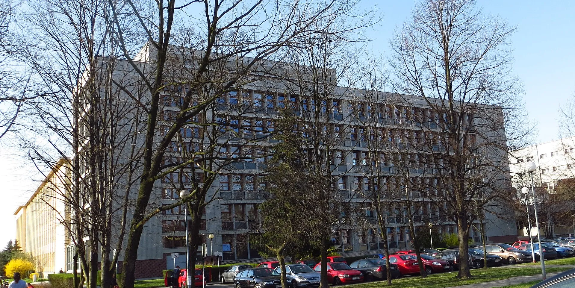 Budynek Wydziału Architektury Politechniki Śląskiej w Gliwicach w 2018 roku
