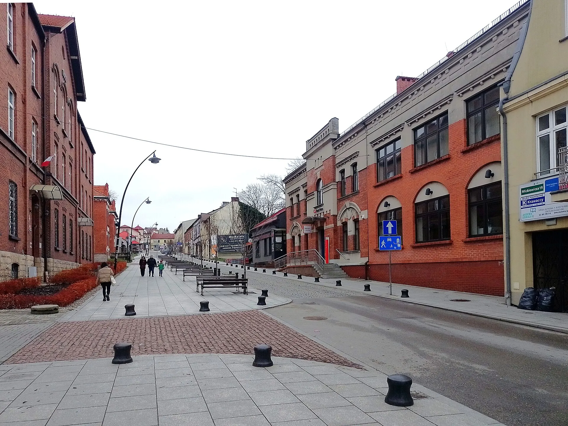 Ulica Mickiewicza w Jaworznie w 2023 roku